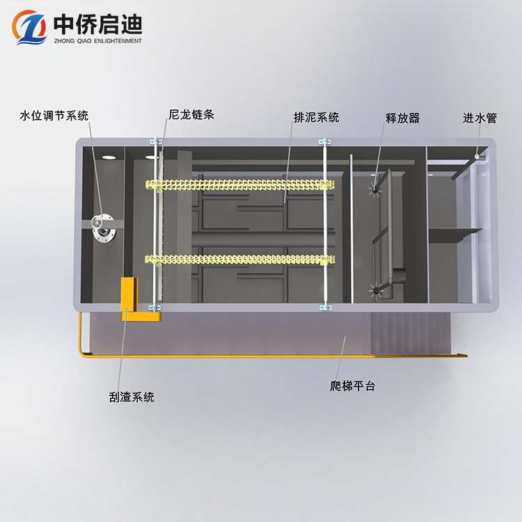 溶氣氣浮機內部構造